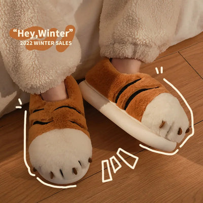 Cat Fuzzy Slippers